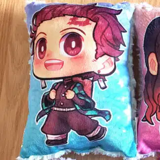 Demon Slayer: Kimetsu no Yaiba Handmade Plush Stuffed Pillow of Tanjiro